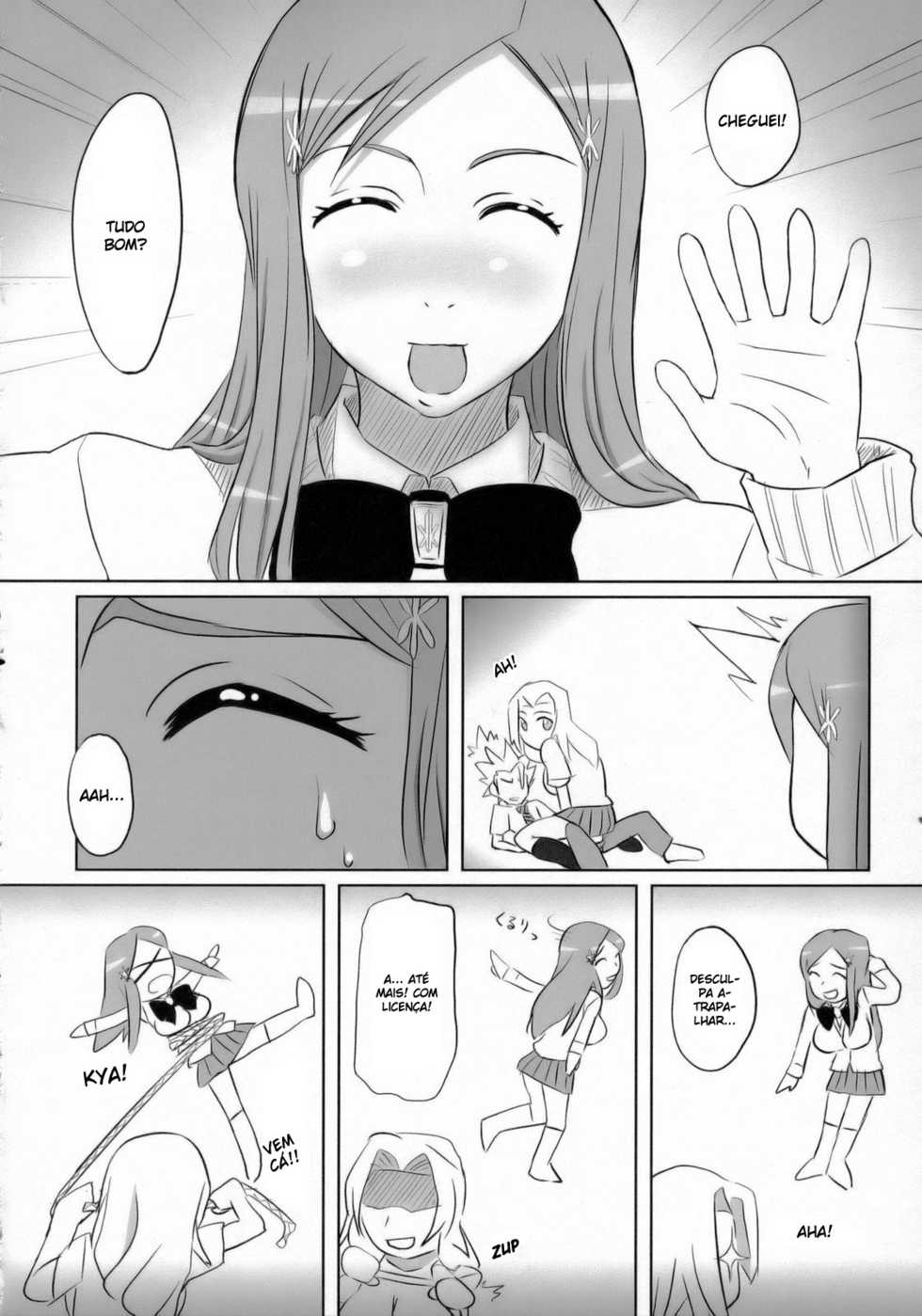 (C71) [ORANGE☆SOFT (Aru Ra Une)] Seifuku To Iu Na no Kyouki Ni (BLEACH) [Portuguese-BR] [BartSSJ] - Page 17