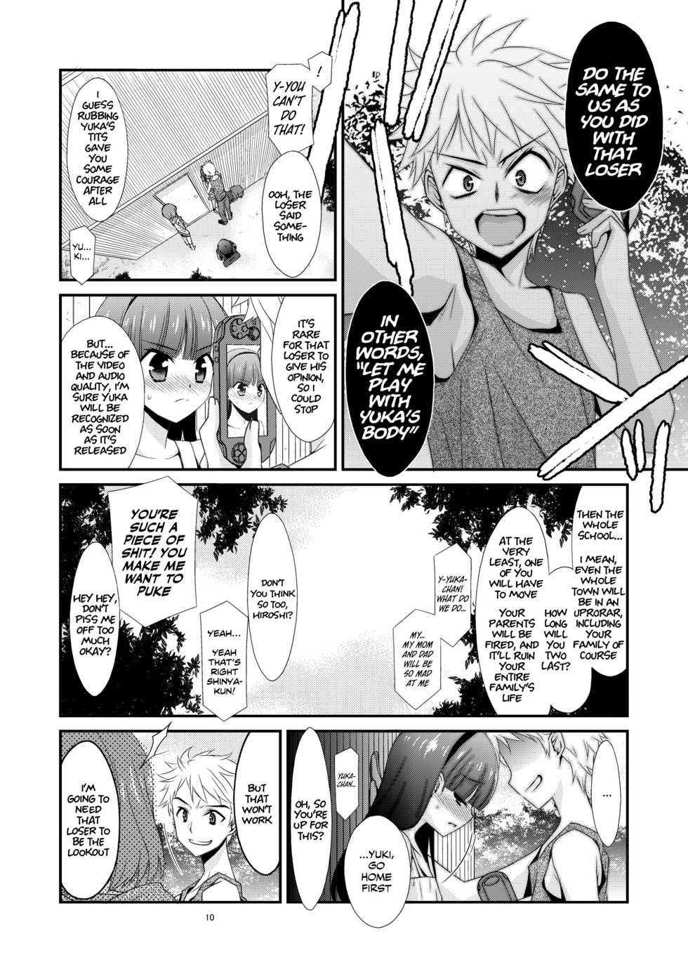 [Kouyadou (Mizuki Eimu)] The Day That Girl Became His Plaything: Yuka Okabe Edition [English] [Krapizi] [Digital] - Page 10
