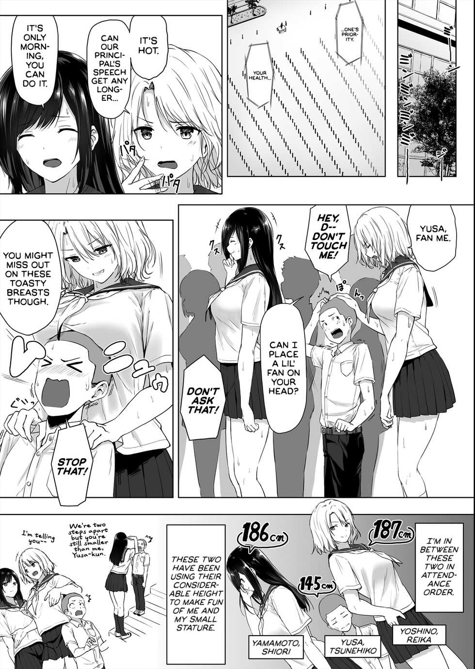 [Hachimitsu] Shinchousa 40cm, Kyou mo Omocha ni Saretemasu ~ Dekkai JK no Iinari SEX (1) [English] [JasmineTea] - Page 3