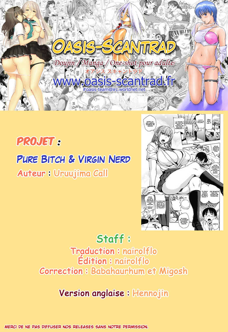 [Uruujima Call] Junjo Bitchi to Dotei Megane | Pure Bitch & Virgin Nerd (Mesuochi) [French] [O-S] - Page 20