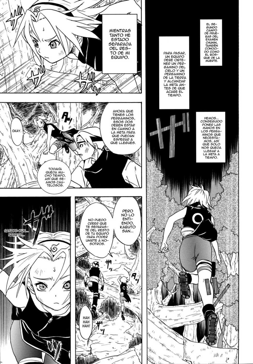 (C70) [Koala Machine (Tokiwa Tamiki)] Haru Machibito | Waiting For Spring (Naruto) [Spanish] [m2mwk2] - Page 3