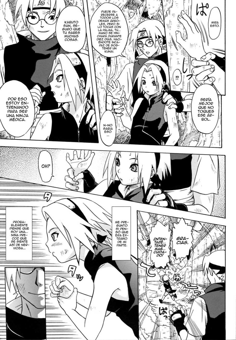 (C70) [Koala Machine (Tokiwa Tamiki)] Haru Machibito | Waiting For Spring (Naruto) [Spanish] [m2mwk2] - Page 4