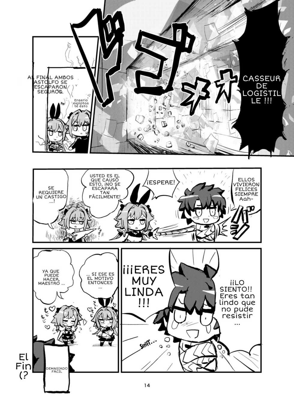 [Konnyaku Nabe (magifuro Konnyaku)] Astoltolfo (Fate/Grand Order) [Spanish] [Digital] [Incomplete] - Page 13