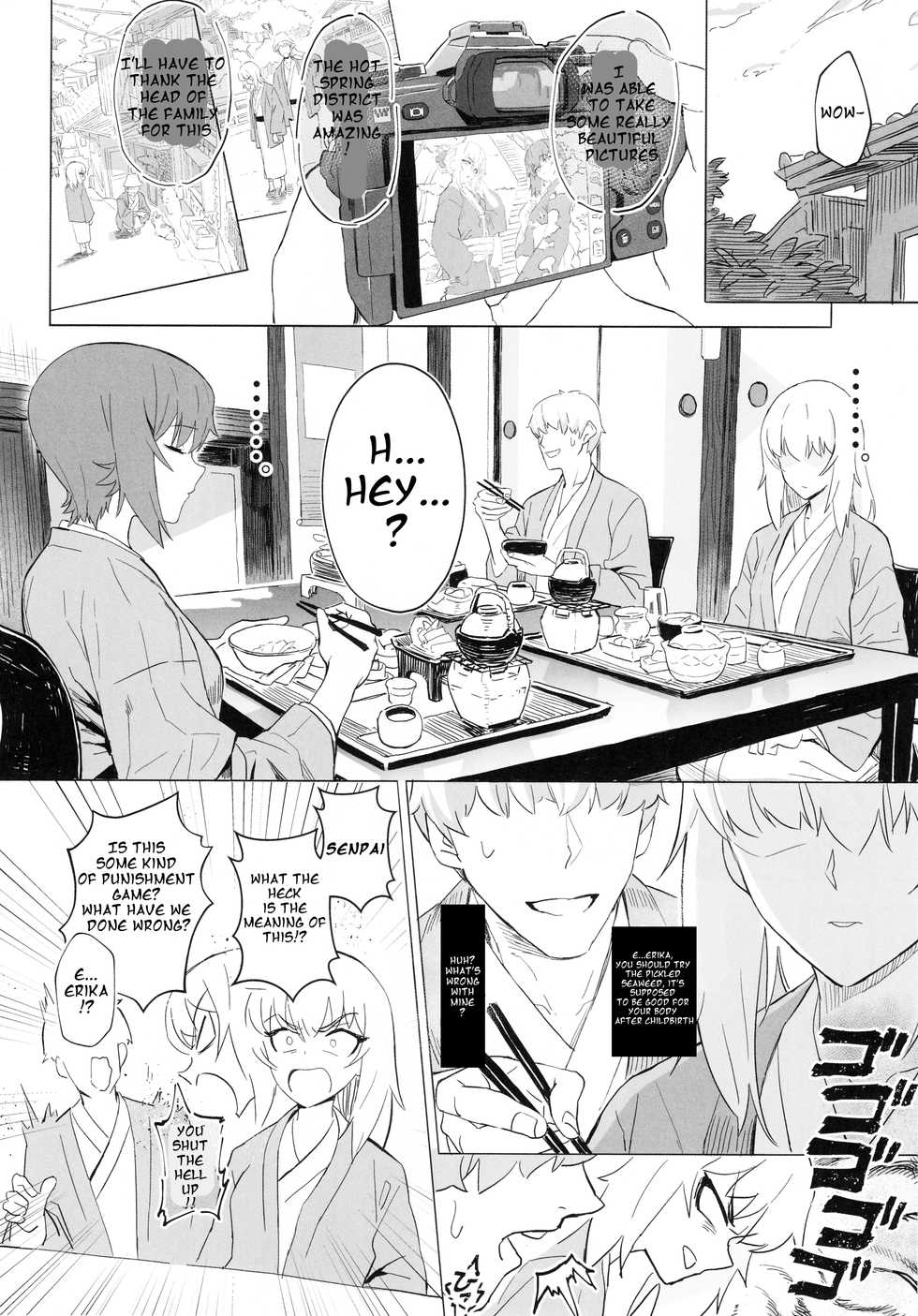 (C94) [SHIOHAMA (Hankotsu max)] ERIKA Vol. 3 (Girls und Panzer) [English] [Onashi] - Page 29
