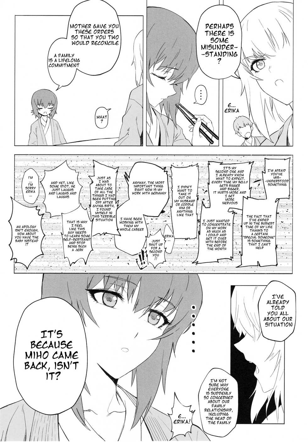(C94) [SHIOHAMA (Hankotsu max)] ERIKA Vol. 3 (Girls und Panzer) [English] [Onashi] - Page 30