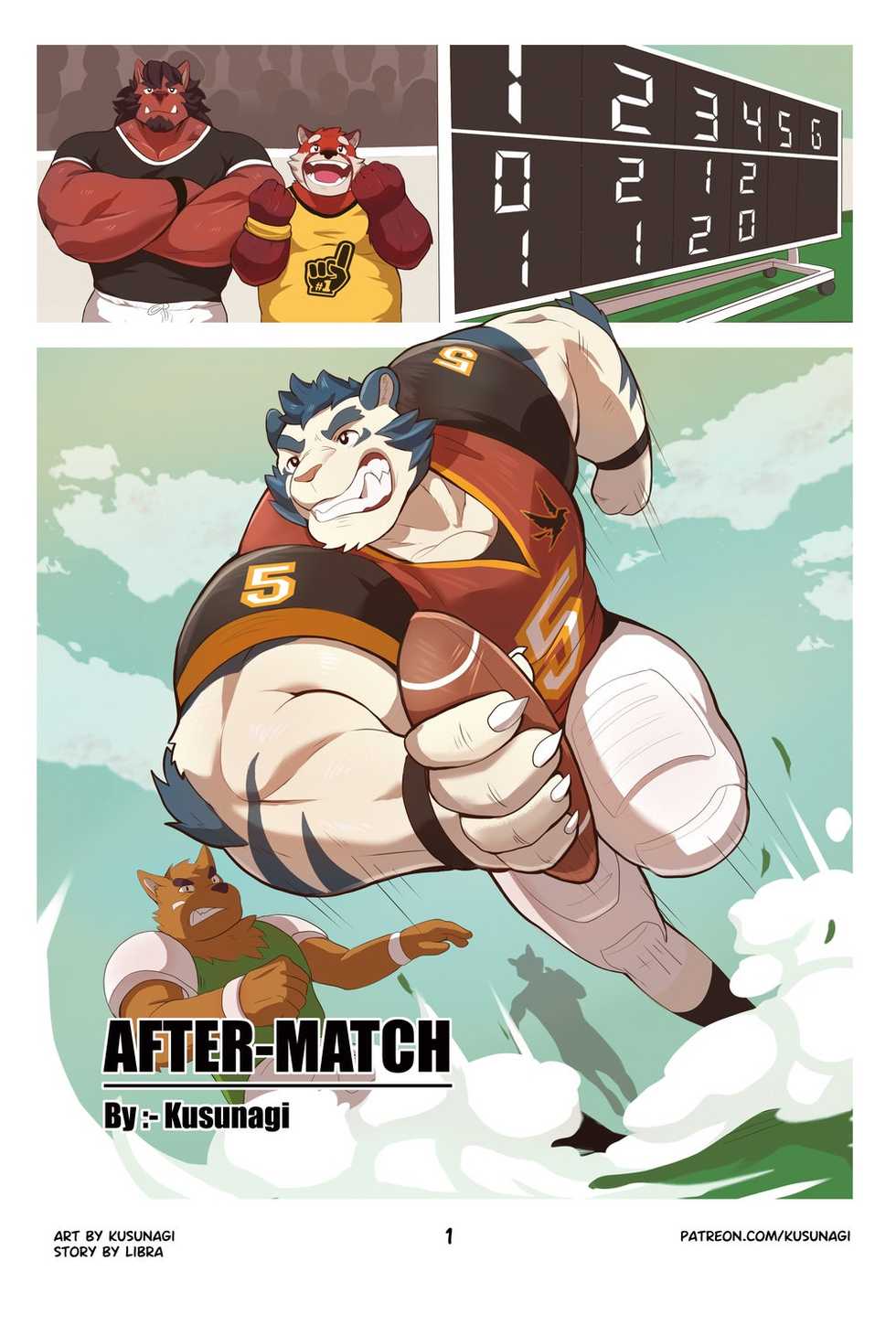 (Kemoket 8) [Mitsuwa Building (Kusunagi)] After-Match (Yuujuu Fudan IV) [English] - Page 2