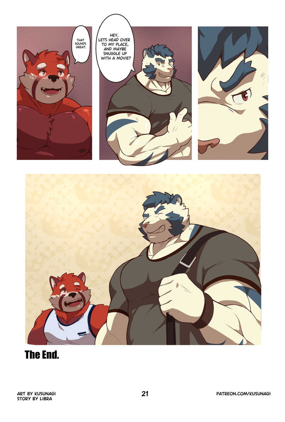 (Kemoket 8) [Mitsuwa Building (Kusunagi)] After-Match (Yuujuu Fudan IV) [English] - Page 22