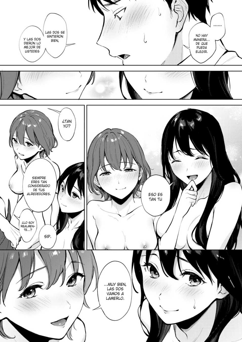 [Miyabe Kiwi] Share Loveru Zenpen (COMIC HOTMILK 2021-01) [Spanish] [Waifus With Salsa no Fansub] [Digital] - Page 21