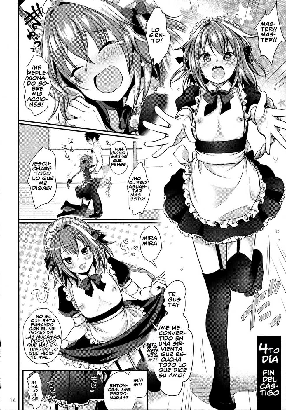 (C93) [Kakukonoka (Menoko)] Bitch Servant no Shitsukekata (Fate/Grand Order) [Spanish] [El-Traductor-Aprendiz] - Page 15