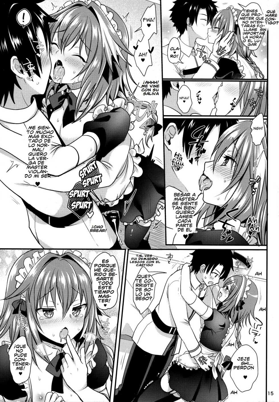 (C93) [Kakukonoka (Menoko)] Bitch Servant no Shitsukekata (Fate/Grand Order) [Spanish] [El-Traductor-Aprendiz] - Page 16