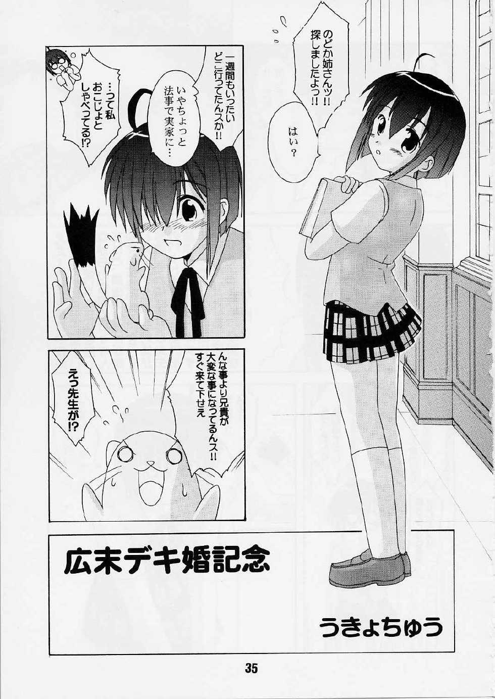 (C65) [Shinohara Heavy Industry (Various)] Negina. 2 (Mahou Sensei Negima!) - Page 34