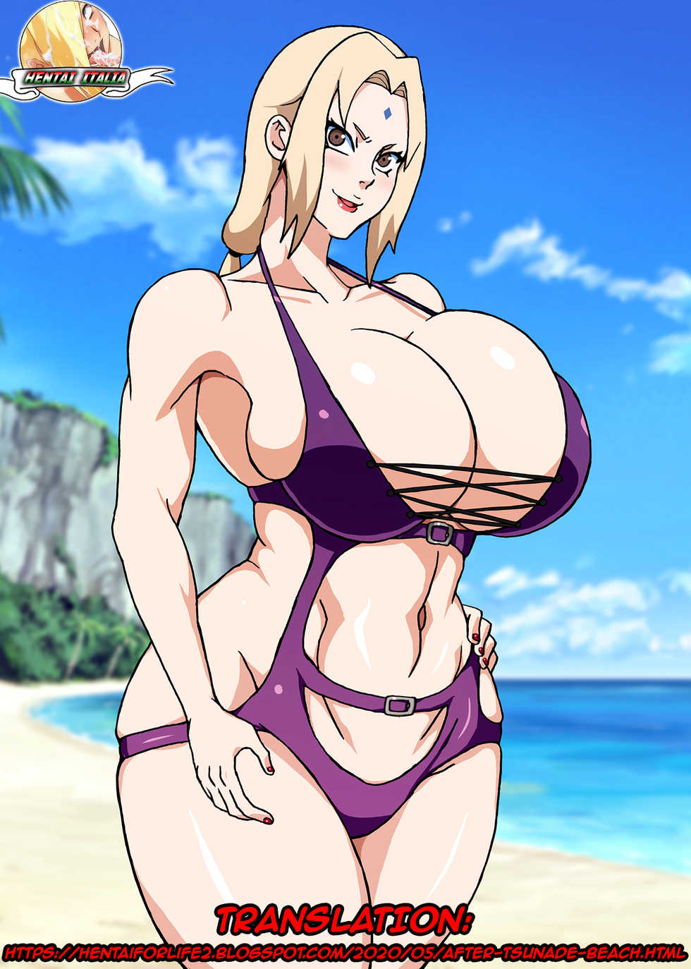 [Naruho-dou (Naruhodo)] Zoku Tsunade no Insuiyoku | After Tsunade's Obscene Beach (Naruto) [English] [Digital] - Page 28