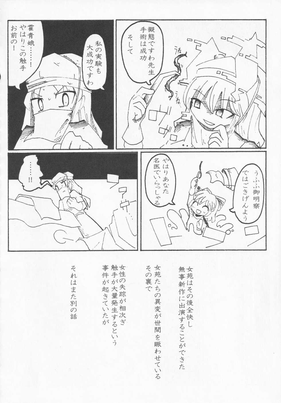 (C95) [Nigawarai Yashiki (Various)] Joon to Seiya G (Touhou Project) - Page 13