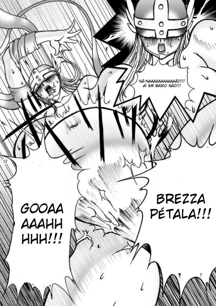 (Kyonyuukko 2) [GLAMOUR WORKS (Shadi Biin)] Boob Monster D (Digimon) [Portuguese-BR] - Page 12