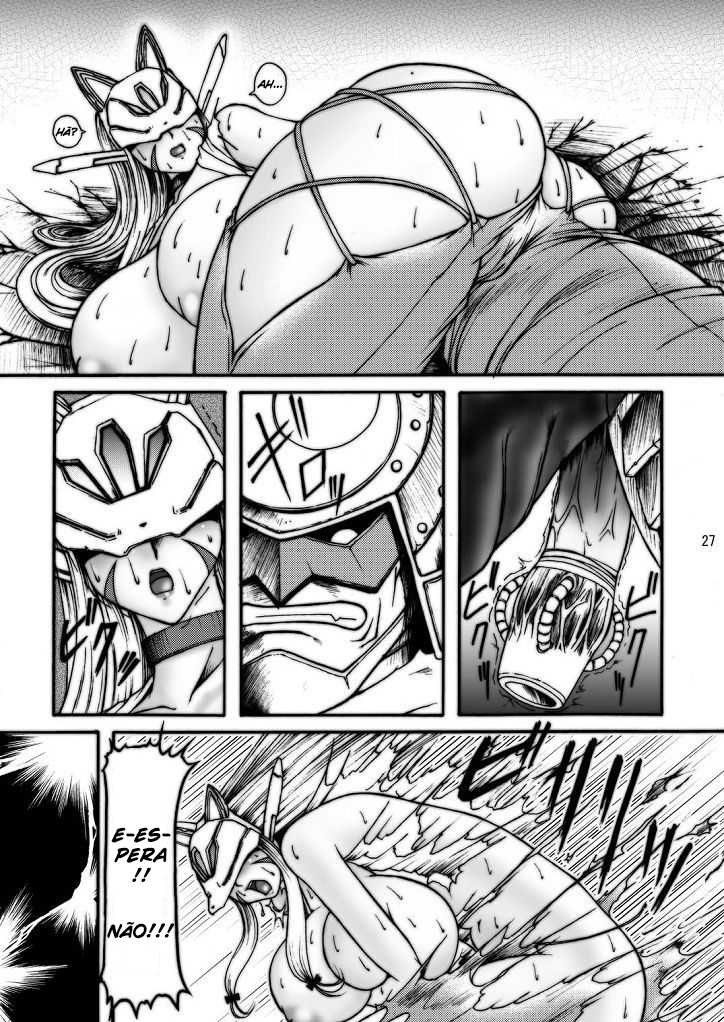 (Kyonyuukko 2) [GLAMOUR WORKS (Shadi Biin)] Boob Monster D (Digimon) [Portuguese-BR] - Page 27