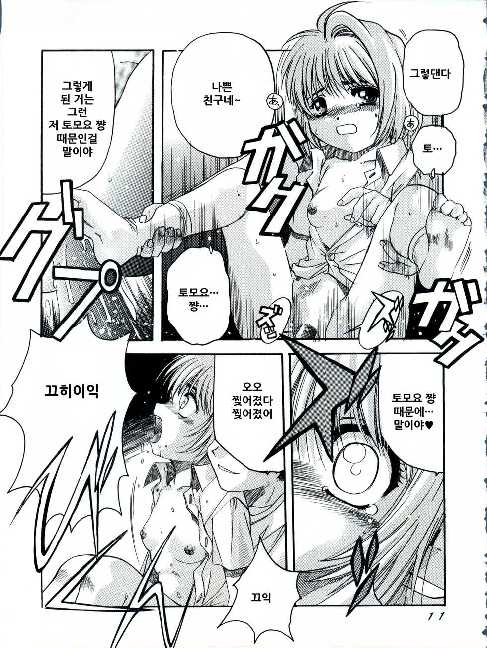[Jiyuugaoka Shoutengai (Hiraki Naori)] Card Captor Sakura Act 3 Green Version (Card Captor Sakura) [Korean] - Page 12