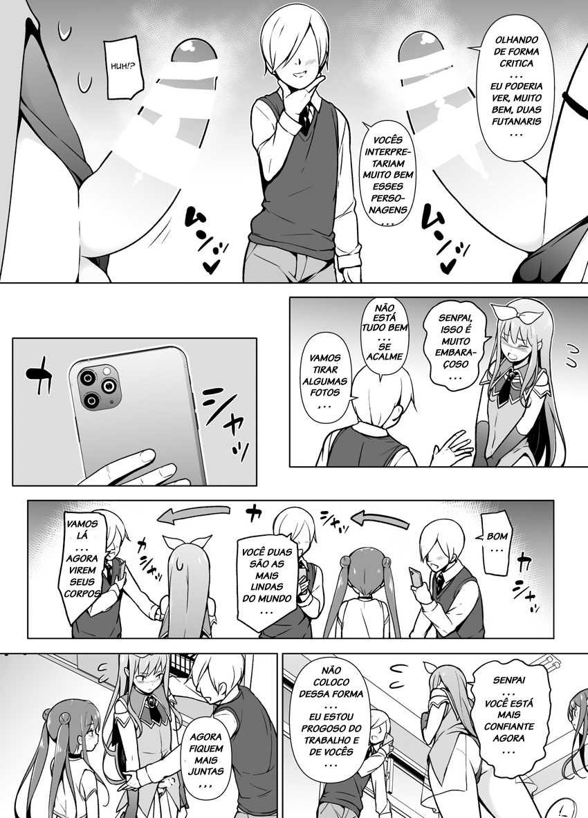 [Yuruyakatou] Cosplay Josou de HHH! [Portuguese-BR] [LIANEF] - Page 13
