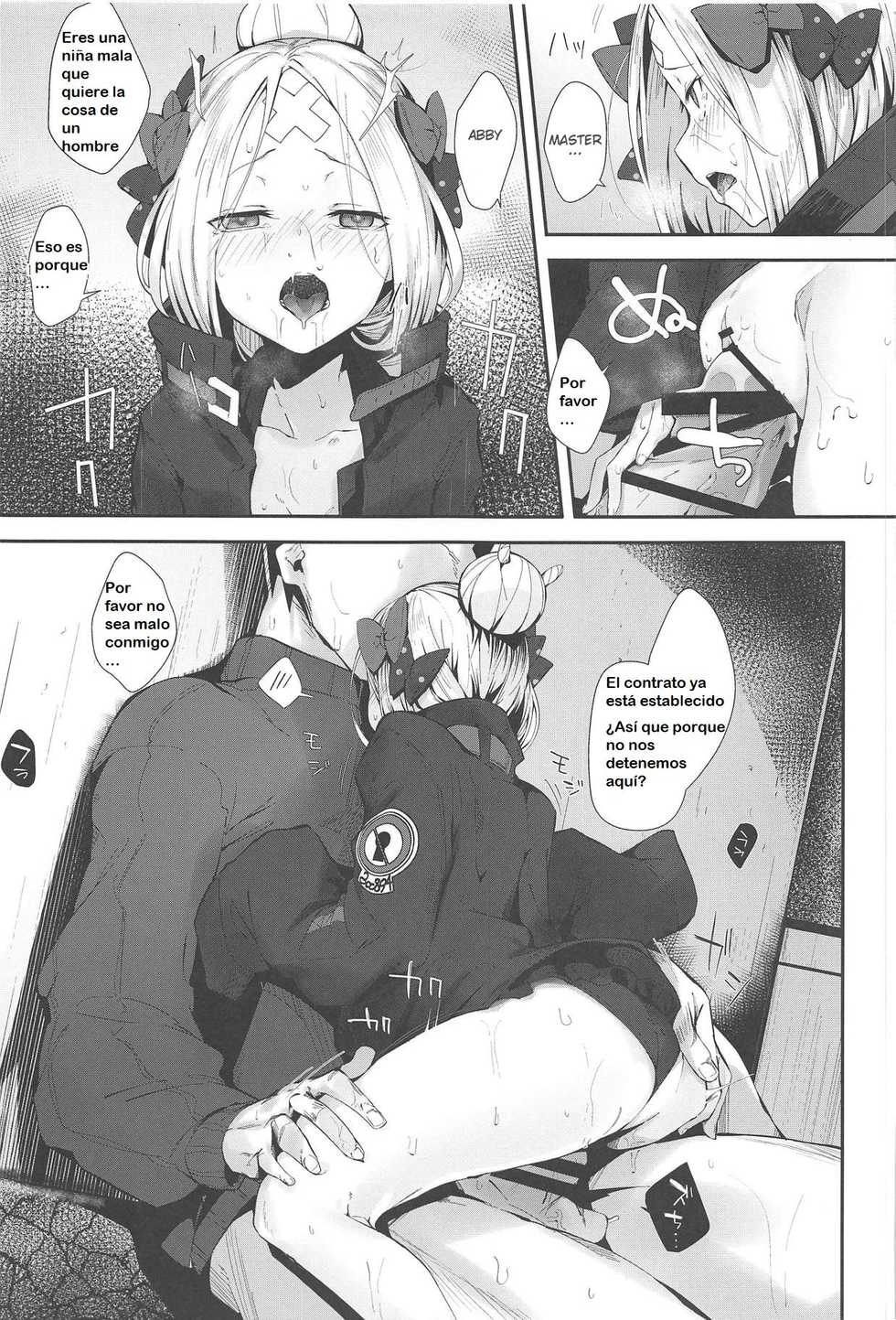 (C95) [GreenHouse (Uno Ryoku)] Hagure Servant Abby-chan wa Warui Ko (Fate/Grand Order) [Spanish] - Page 10