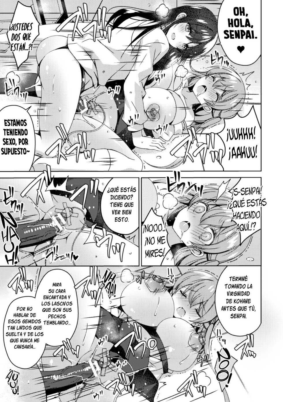 [vanilla] Zutto Suki Dattanda kara Mechakucha ni Shite mo iiyone? (2D Comic Magazine NTR Les Kanojo ga Kanojo o Netottara Vol. 1) [Spanish] [INSOMNIA] [Digital] - Page 15