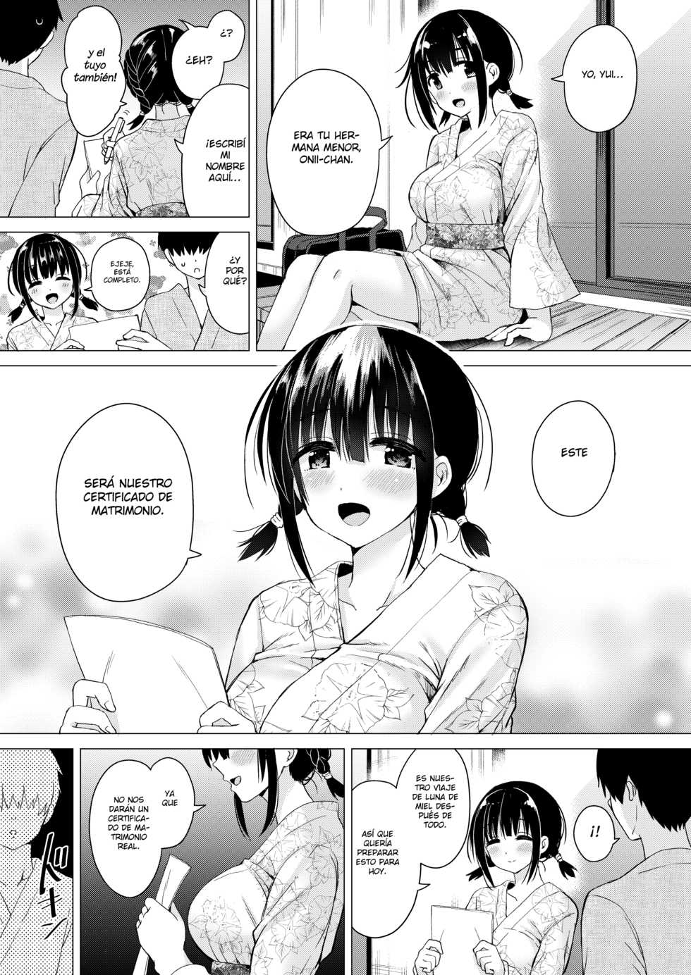 [Hotori Bocchi (Sakurazari Hotori)] Ninyousei no Takai 7-tsu Shita no Imouto to Futarime o Kosaeru Hon [Spanish] [Hellsing Scans] - Page 17