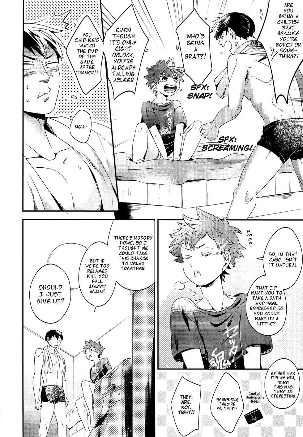 (SPARK10) [LOBATT (Waroko)] Zenbu Marugoto Ore no Mono | You're All Mine (Haikyuu!!) [English] [Team Milkboy] - Page 7