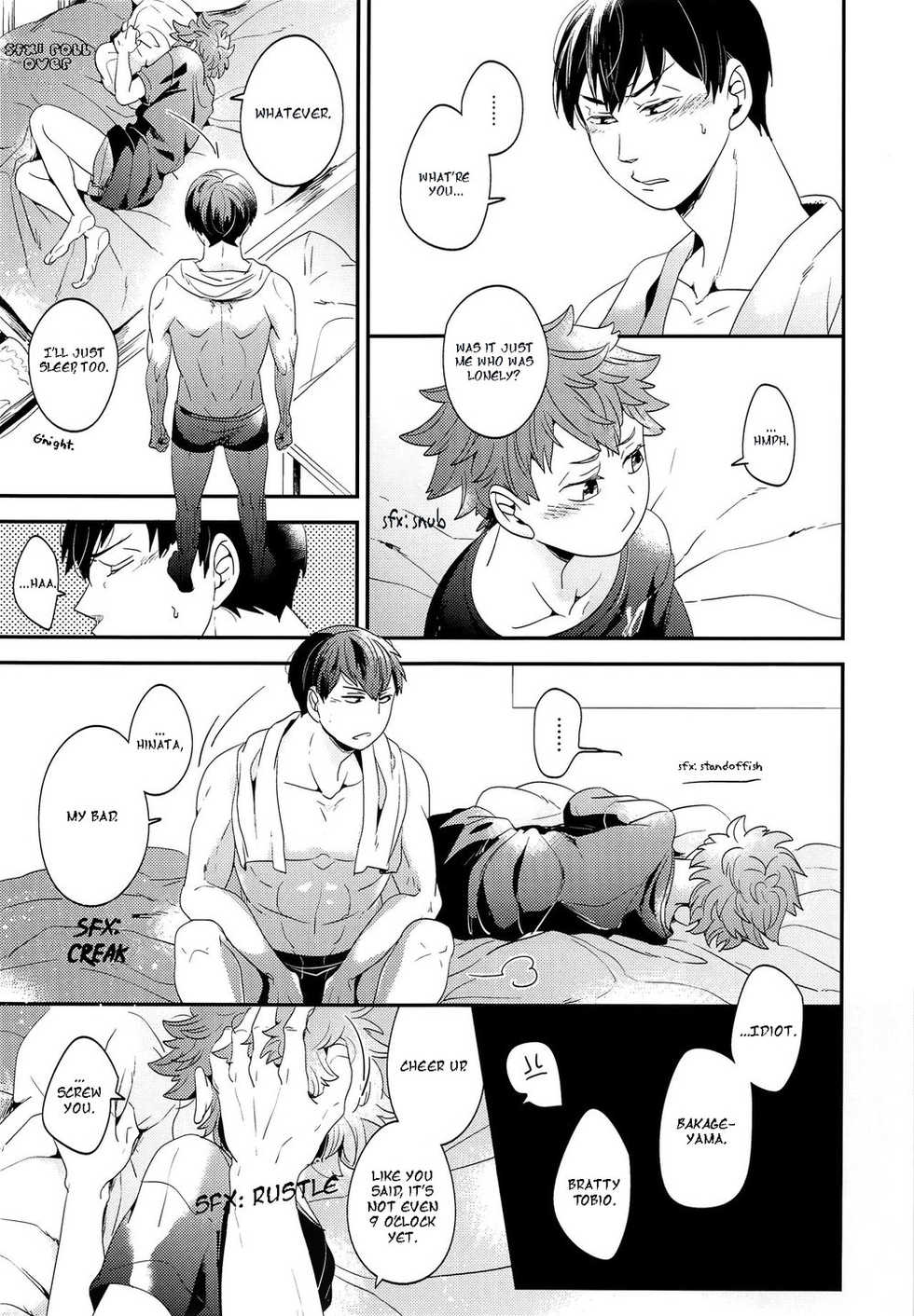 (SPARK10) [LOBATT (Waroko)] Zenbu Marugoto Ore no Mono | You're All Mine (Haikyuu!!) [English] [Team Milkboy] - Page 8