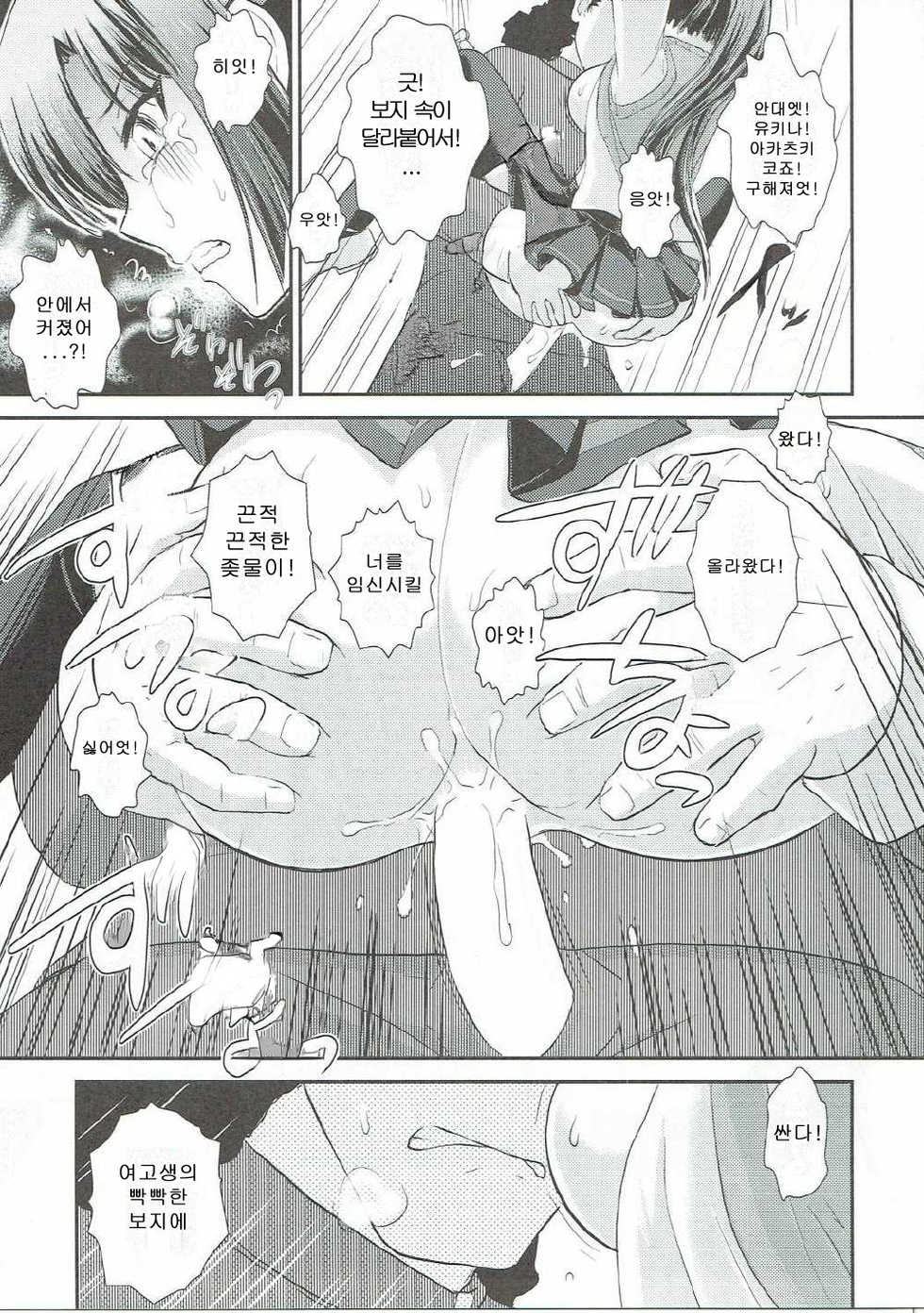 (C90) [Studio SKB (Ayasaka Mitsune)] Sayaka BAD Zouho Kaiteiban (Strike the Blood) [Korean] - Page 20