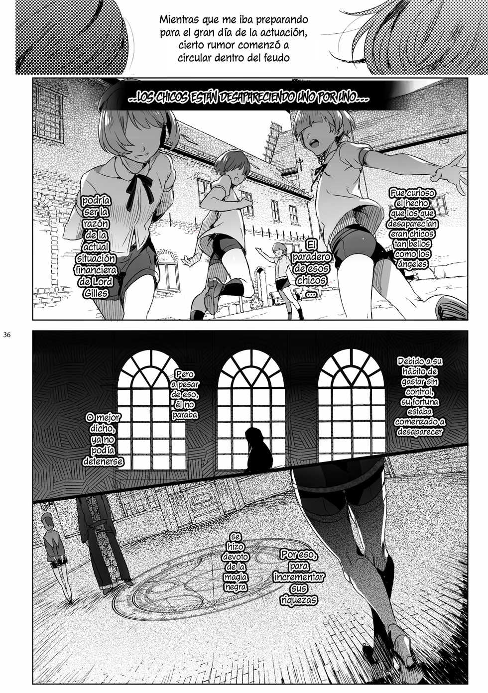 [Kuromisakaijou (Ikezaki Misa)] Shounen Jeanne - Jeanne prostituée  [Spanish] [Lanerte] [Digital] - Page 35