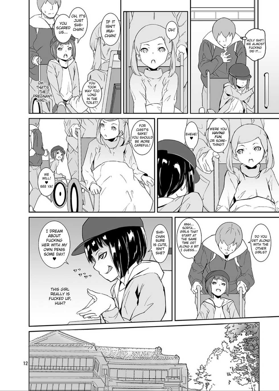 [Tengusa (tokorot)] Himitsu no Otomarikai | The Secret Sleepover [English] [TSHH] [Digital] - Page 11
