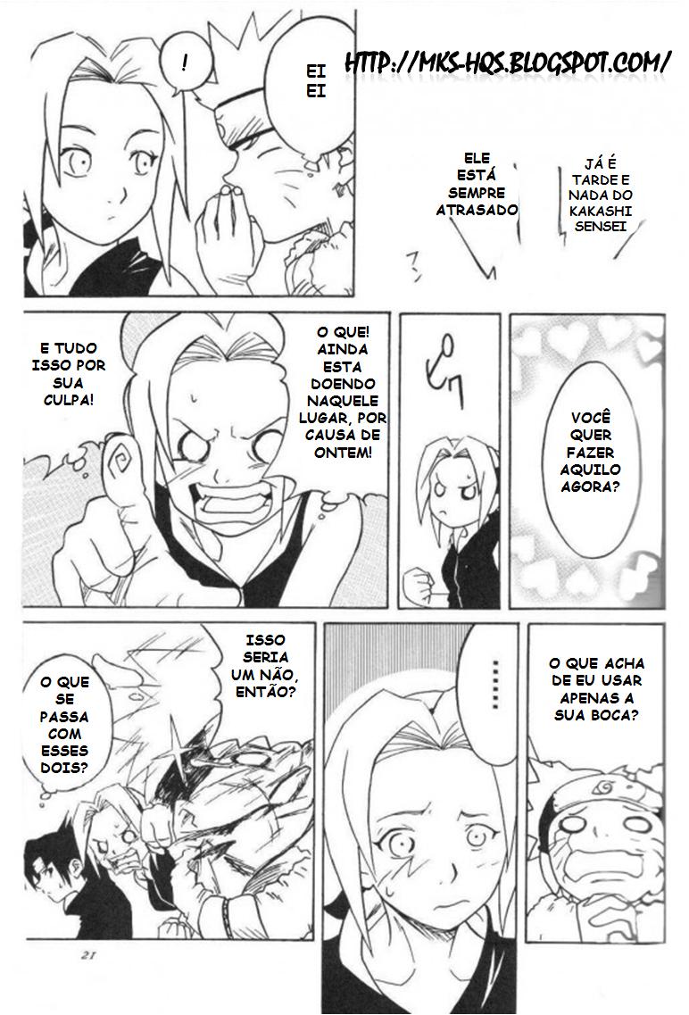 (C59) [Karakishi Youhei-dan Shinga (Various)] Houkouken (Naruto) [Portuguese-BR] [MKS-HQS] - Page 19