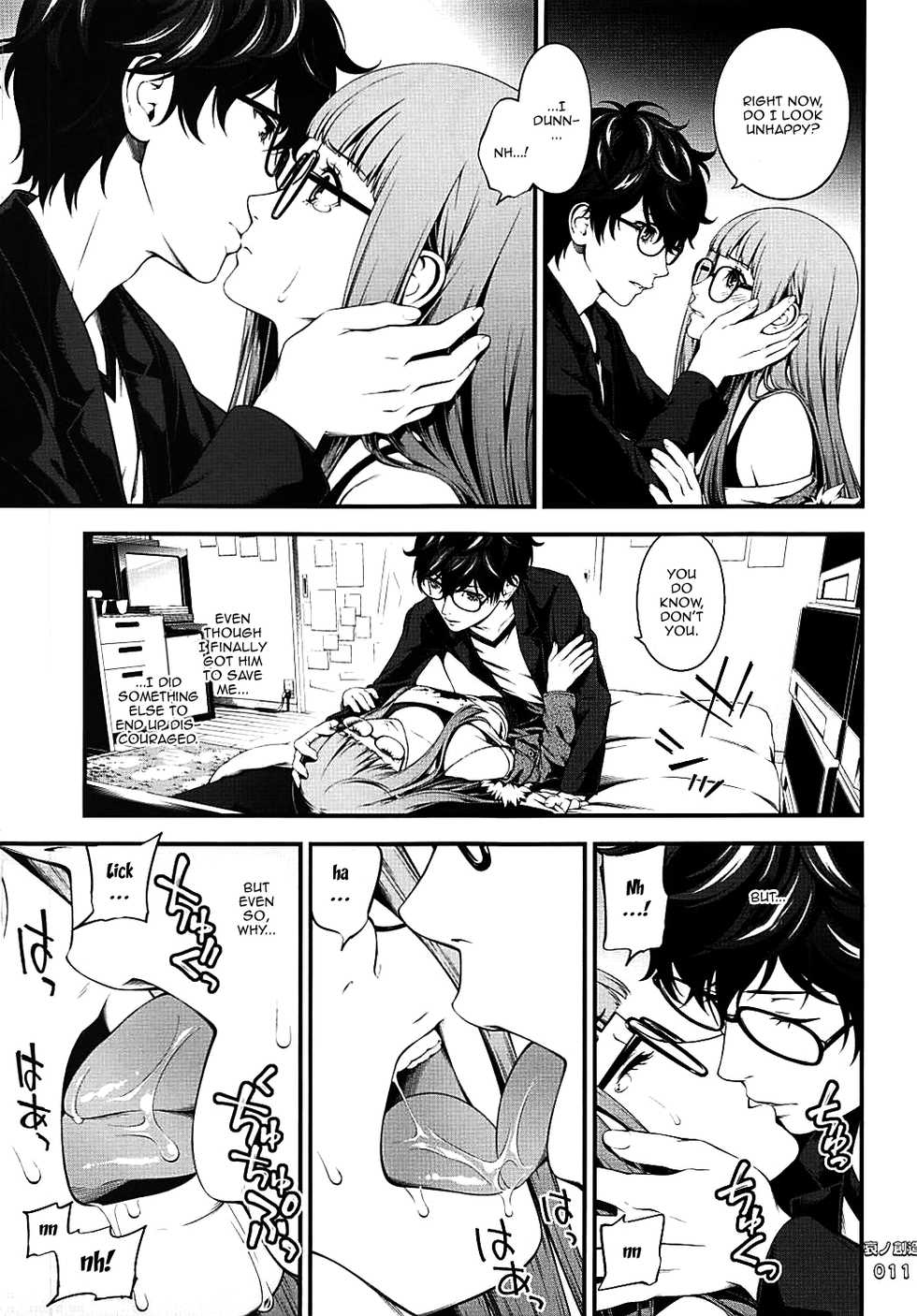(COMIC1☆13) [3 Colors Corona (Suzuki Hinomi)] Ai no Souzou | Creation of Pity (Persona 5) [English] {Doujins.com} - Page 10