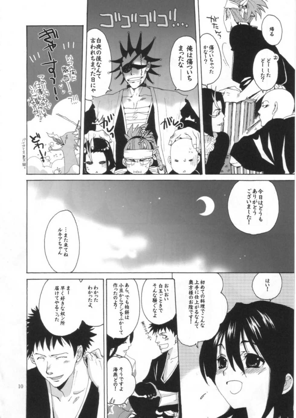 (C68) [Bakugeki Monkeys (Inugami Naoyuki)] Ijimeru? BOOK (Bleach, Ichigo 100%, Majin Tantei Nougami Neuro) - Page 9