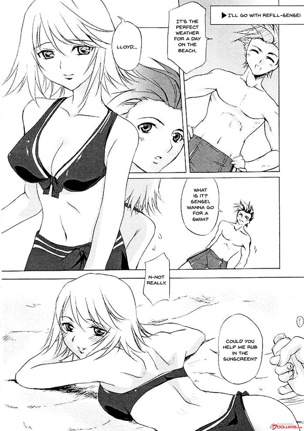 (C65) [Clover Kai (Emua)] Tales of Seaside (Tales of Symphonia) [English] [Doujins.com] - Page 3