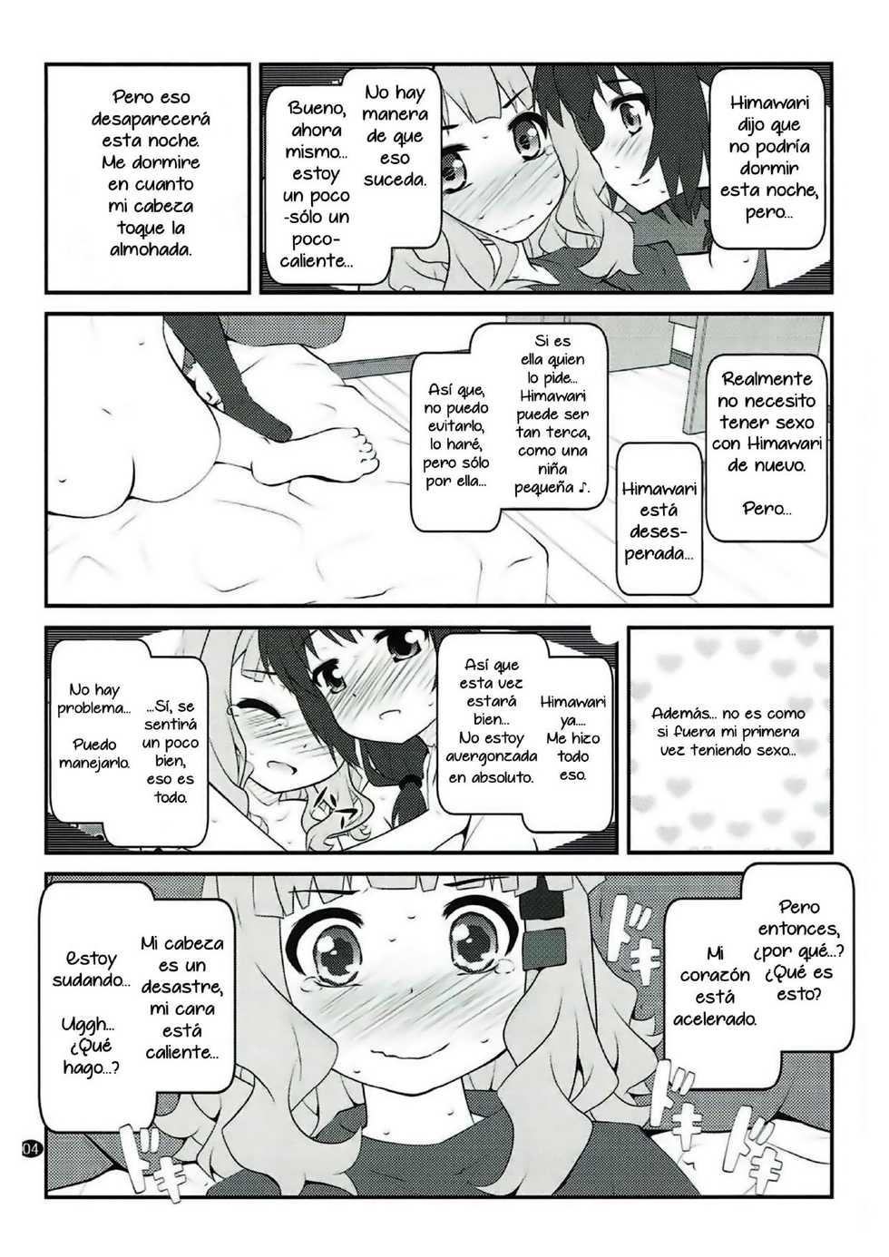 (C93) [Purimomo (Goyac)] Himegoto Flowers 12 | Secret Flowers 12 (YuruYuri) [Spanish] [9Parsec] - Page 3