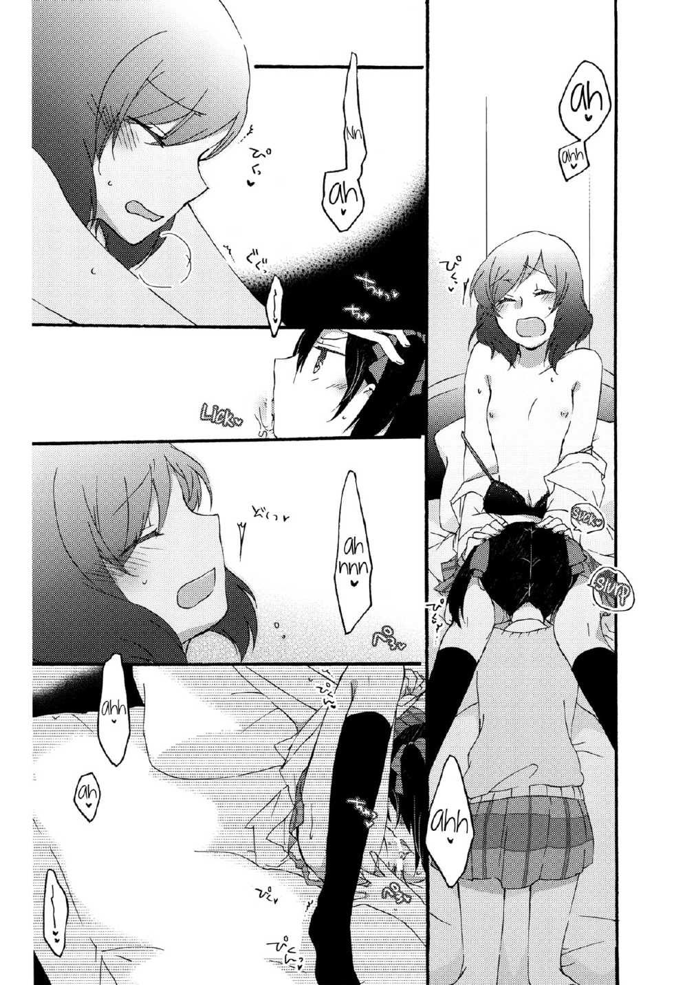 (C84) [Niratama (Sekihara)] Private Tsunderation Round 2 (Love Live!) [Spanish] [Yuri-ism] - Page 27