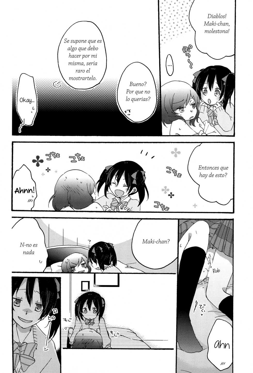 (C84) [Niratama (Sekihara)] Private Tsunderation Round 2 (Love Live!) [Spanish] [Yuri-ism] - Page 35