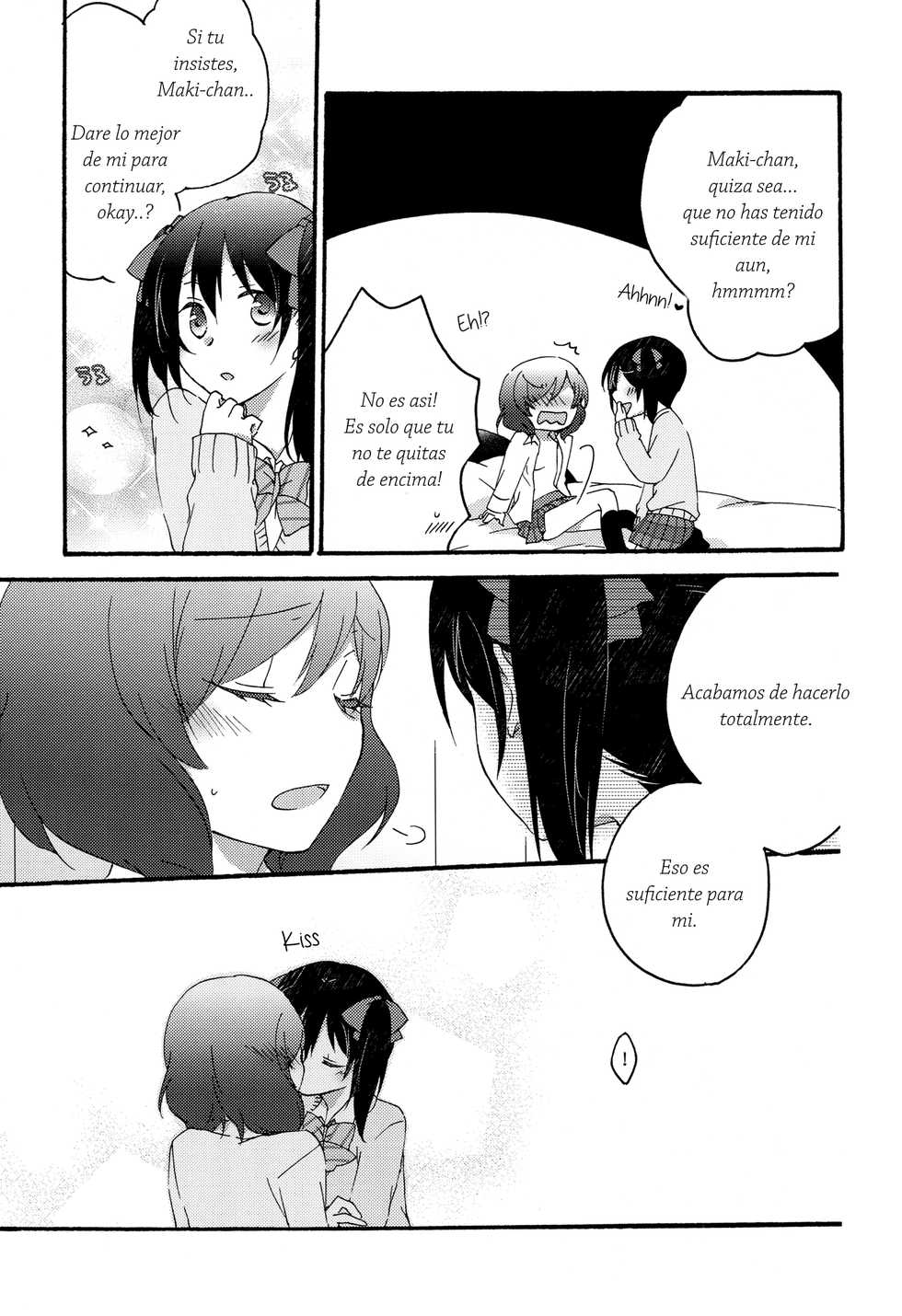 (C84) [Niratama (Sekihara)] Private Tsunderation Round 2 (Love Live!) [Spanish] [Yuri-ism] - Page 36