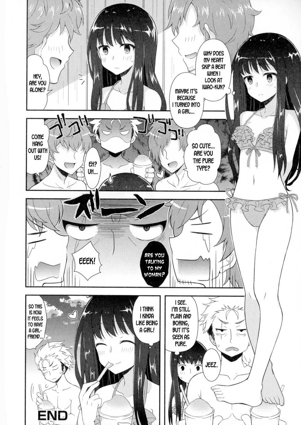 [Amu] Nagisa no Mermaid | Mermaid on the Shore (Nyotaika Happiness!) [English] [desudesu] - Page 20