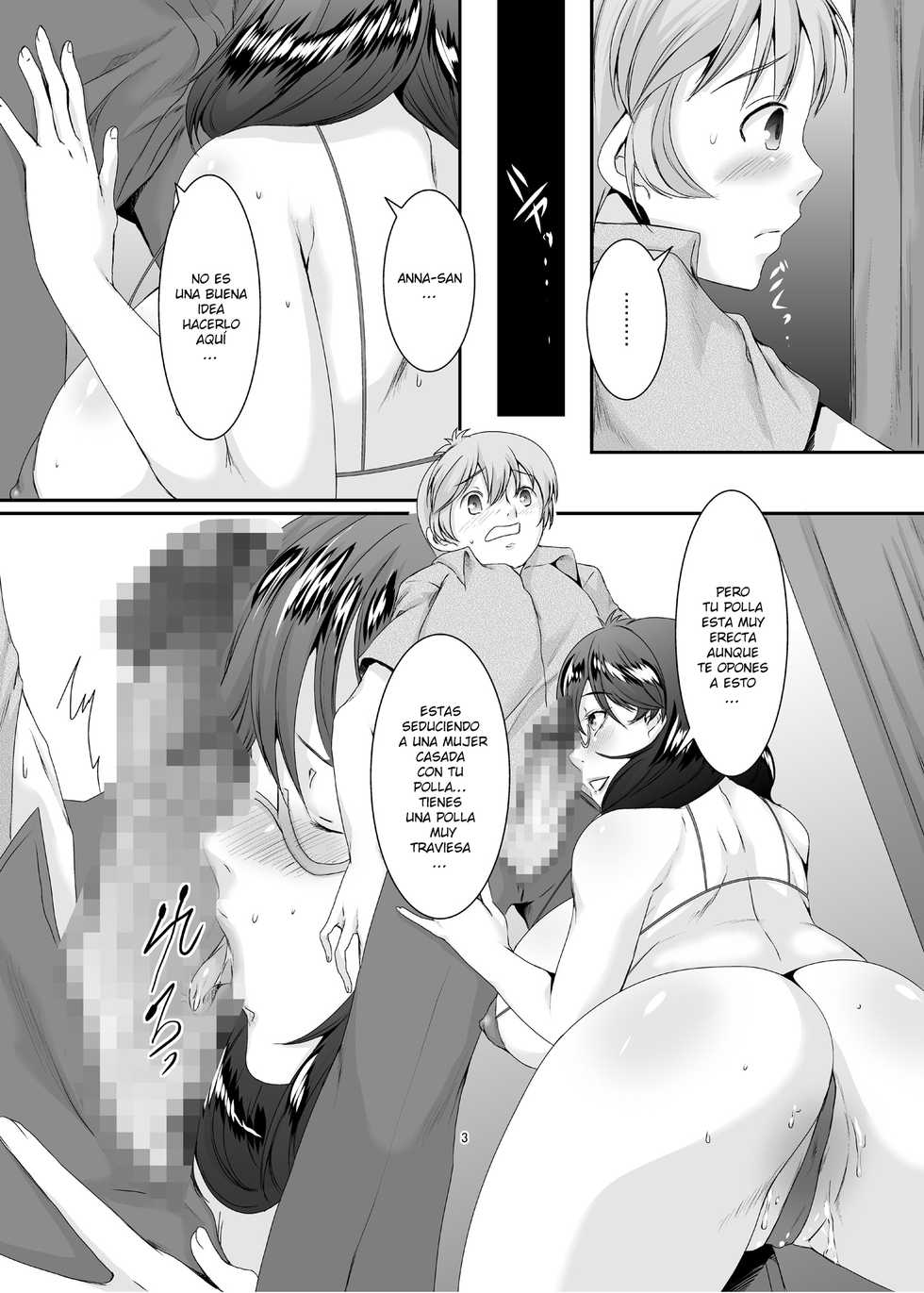 [Sprechchor (Eguchi Chibi)] Oku-sama wa Moto Yariman -Besluted- 3 [Spanish] [FreelanceSubs] [Digital] - Page 4