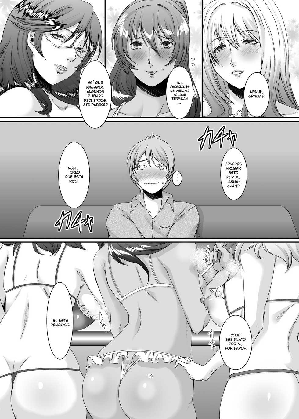 [Sprechchor (Eguchi Chibi)] Oku-sama wa Moto Yariman -Besluted- 3 [Spanish] [FreelanceSubs] [Digital] - Page 20