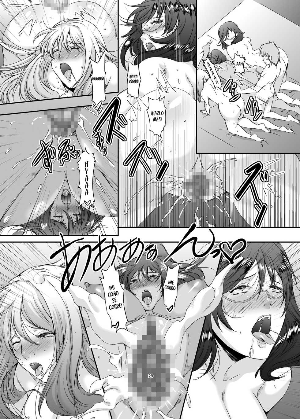 [Sprechchor (Eguchi Chibi)] Oku-sama wa Moto Yariman -Besluted- 3 [Spanish] [FreelanceSubs] [Digital] - Page 30