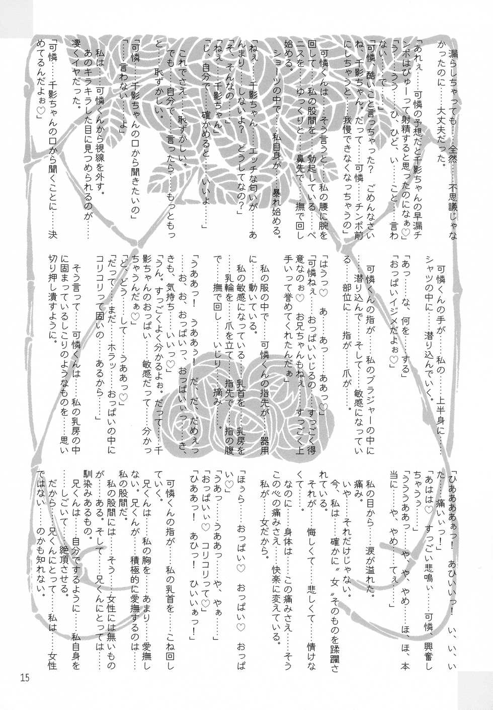 (C63) [Kaede no Harawata (Mutou Rei)] MALLEUS MALEFICARUM ~Majo He no Tettsui~ (Sister Princess) - Page 15