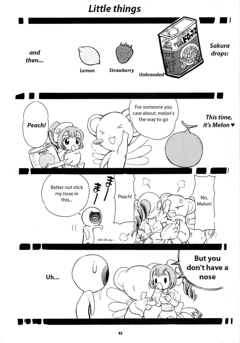 (SC35) [Takitate (Kantarou, Toshiki Yuuji)] Sakura DROP4 Melon (Card Captor Sakura) [English] [brahah] - Page 31