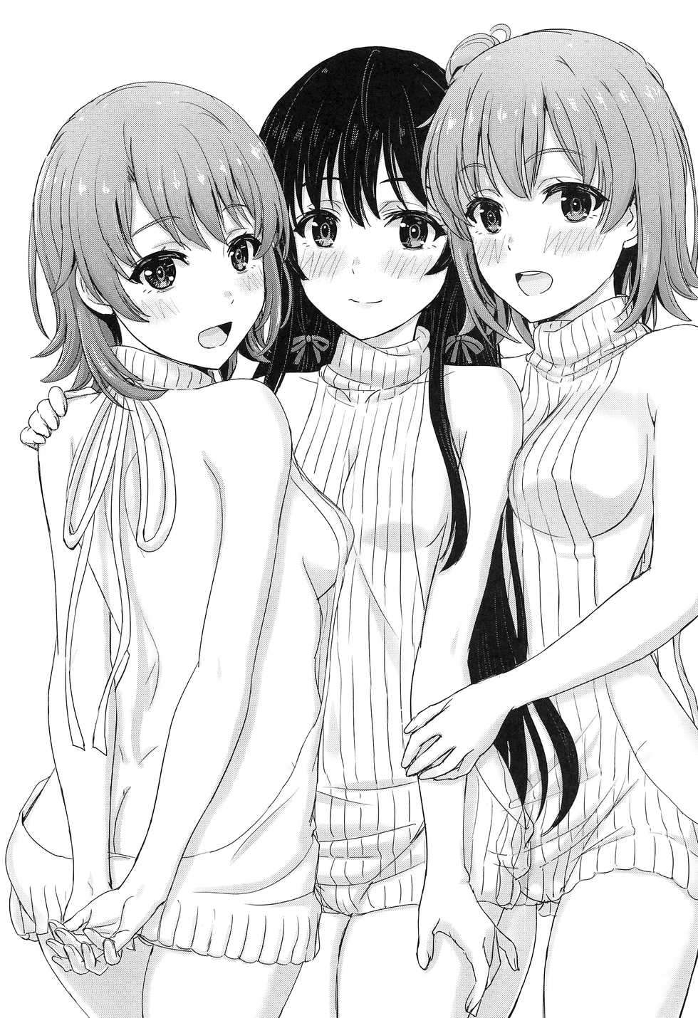 [studio A (Inanaki Shiki)] Houshi-bu no Kanojo-tachi no Uragawa. | Скрытая сторона клуба помощи. (Yahari Ore no Seishun Love Come wa Machigatteiru.) [Russian] [Iskusnik] - Page 3