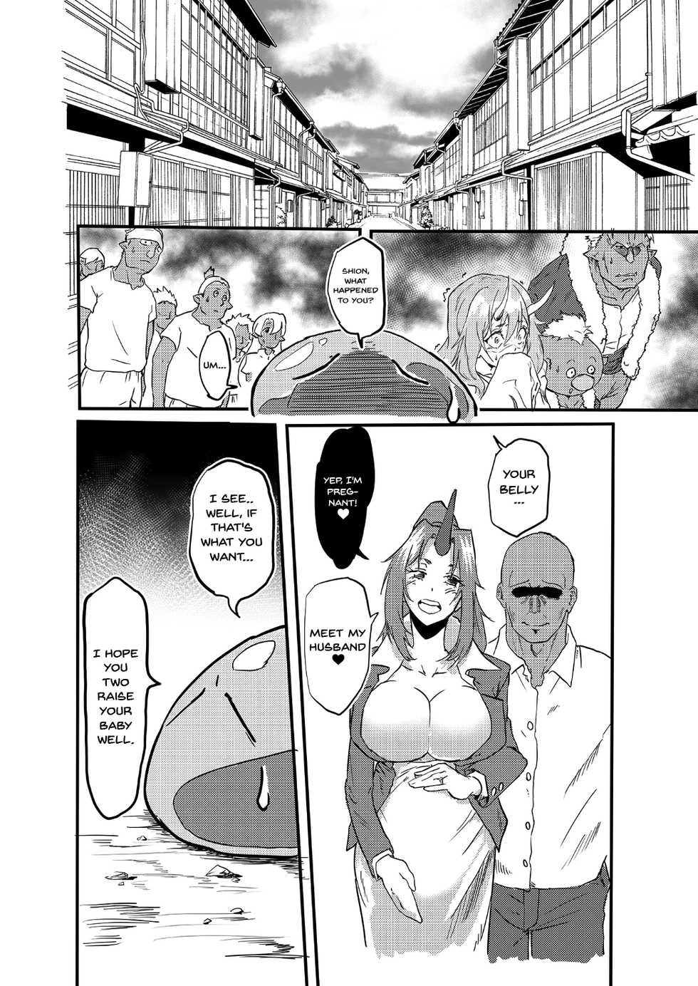 [Hachisoku Tobi (Muranaka Hiroshi)] Bijin Kijin Hisho Suikan | Fucking A Beautiful Sleeping Oni Secretary (Tensei Shitara Slime datta Ken) [English] {Doujins.com} [Digital] - Page 23