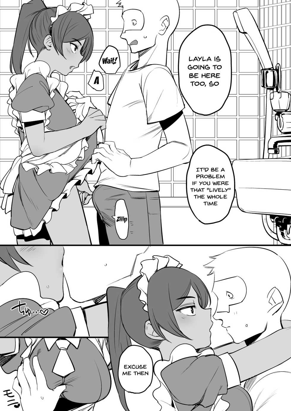 [Hongkong Hanten (Oniku)] Layla-san wa Maid-san | Layla-san Is a Maid (THE IDOLM@STER CINDERELLA GIRLS) [English] {Doujins.com} [Digital] - Page 8