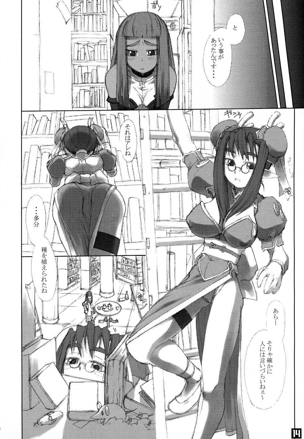(C61) [Nekoya Kaigetsudou (T.K-1)] ROUGH vol.13 (Summon Night) - Page 14