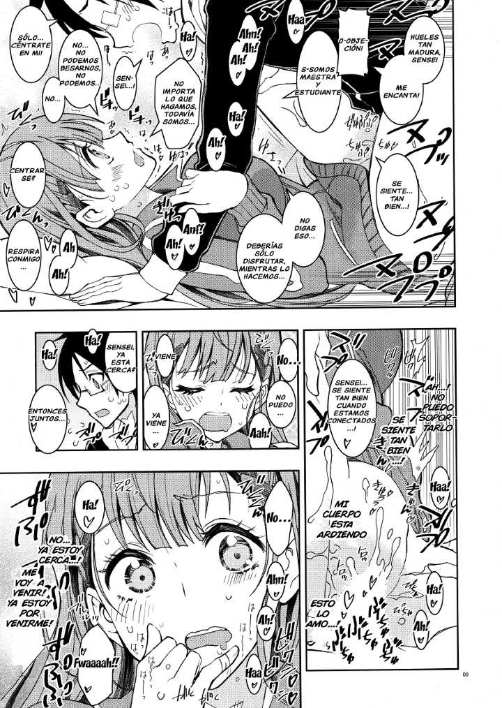 (C96) [Project Harakiri (Kaishaku)] BOKUTACHIHA SENSEIMO URUKAMO KAWAII 2 (Bokutachi wa Benkyou ga Dekinai) [Spanish] [OskarGamer YT] - Page 8