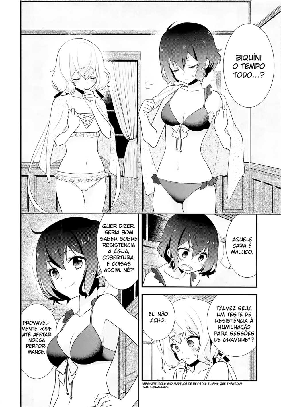 (COMIC1☆16) [Sweet Pea (Ooshima Tomo)] JunAi Sentimental (Zombie Land Saga) [Portuguese-BR] - Page 5