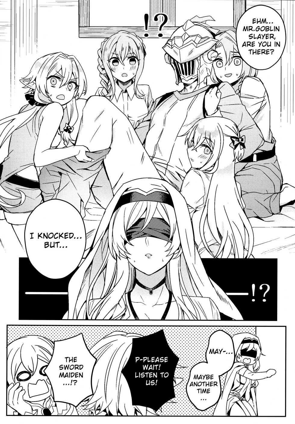 [108. (03HAGANE)] Goblin Slayer-san no Ero Hon. (Goblin Slayer) [English] [ChoriScans] - Page 6